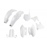 Full Plastic Kit white for Yamaha YZF 400 (1998-99) - REPLICA PLASTICS - YAKIT290F-046 - Ufo Plast