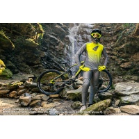 Mtb Terrain LV1 long sleeve black and gray - Jersey - JE05001-K - UFO Plast