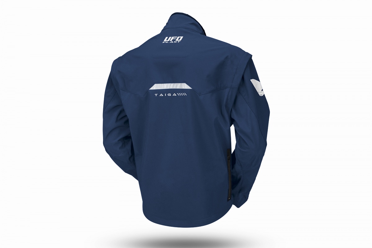 Taiga enduro jacket with protections included blue - Jackets - JA13002-C - UFO Plast