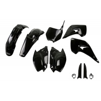 Full plastic kit Kawasaki - black - REPLICA PLASTICS - KAKIT230F-001 - UFO Plast