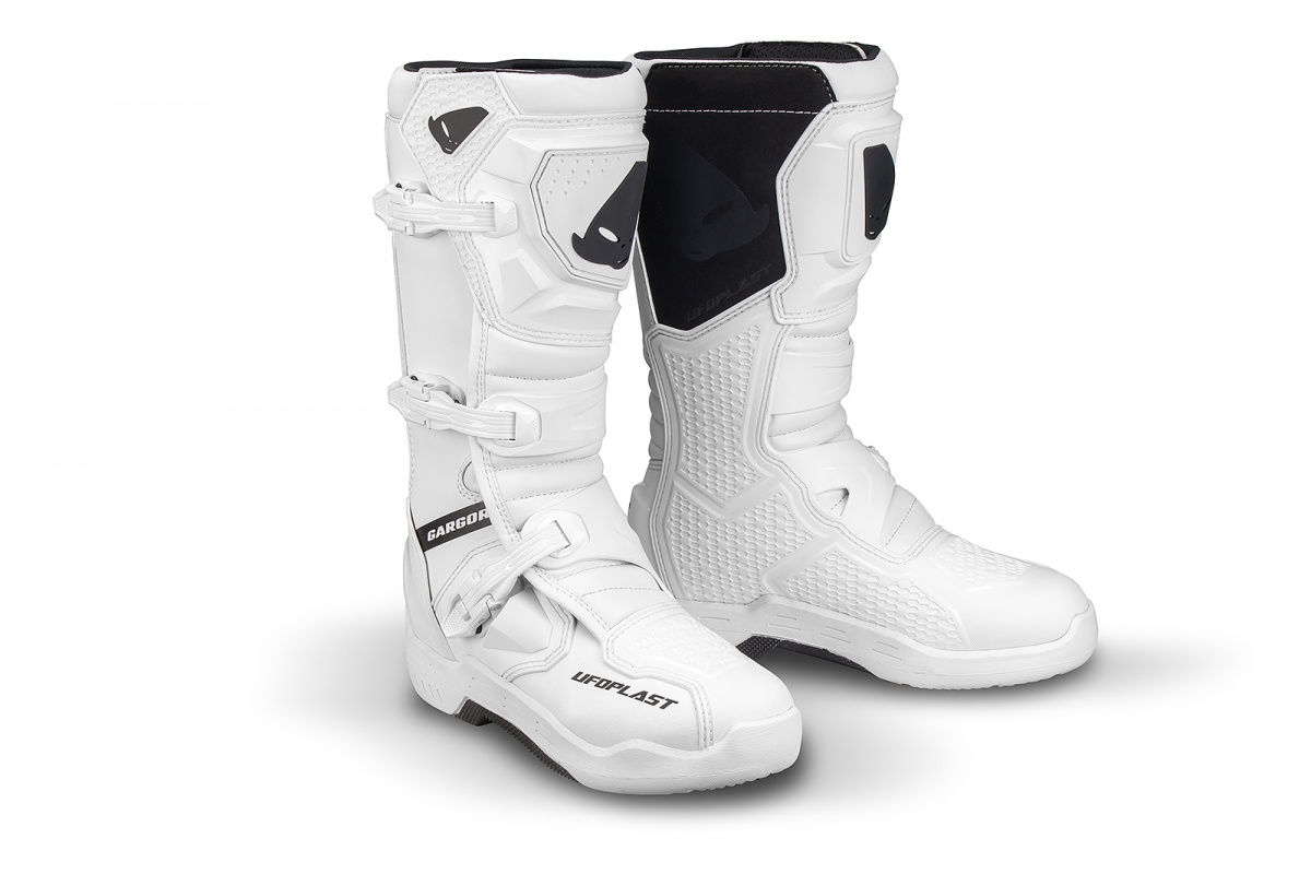 Motocross Gargor boots white - Boots - BO13002-WK - UFO Plast